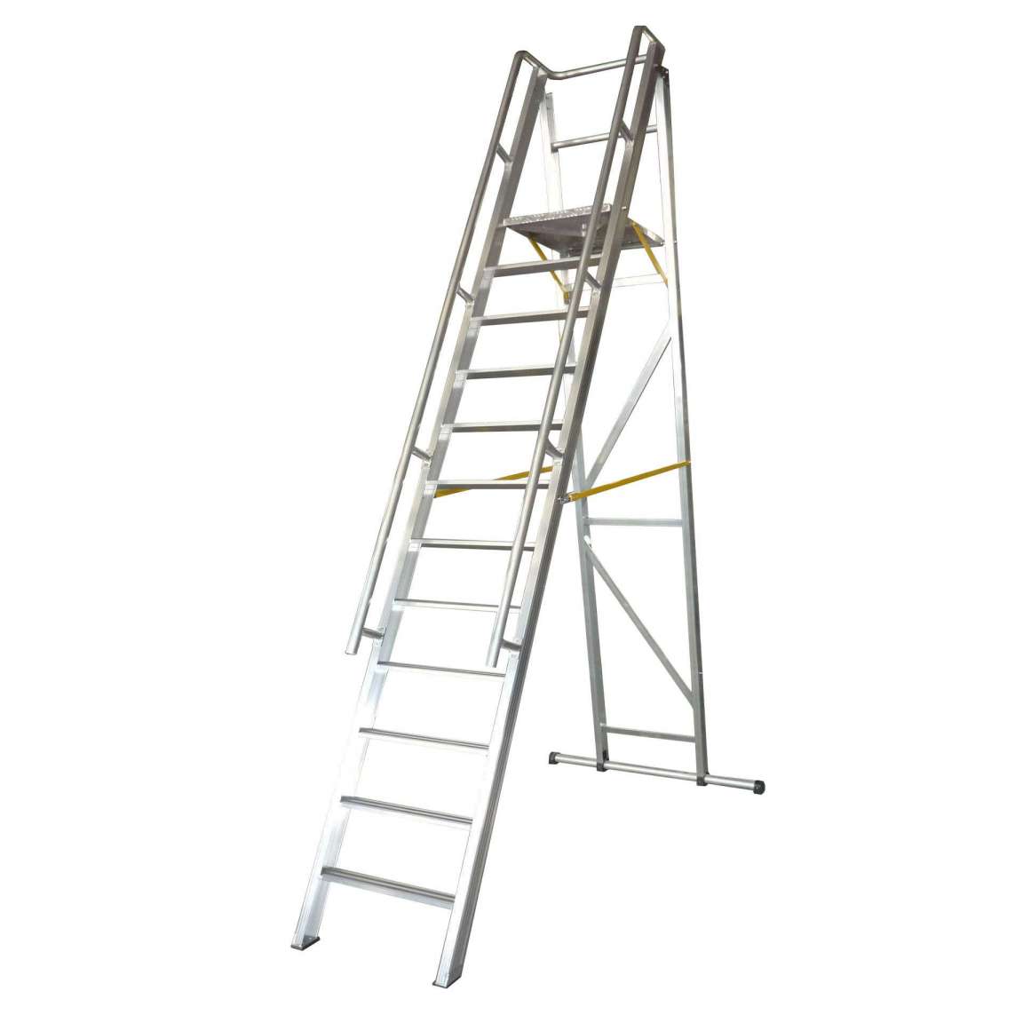 3m Aluminum Alloy Folding Platform and Step Ladder