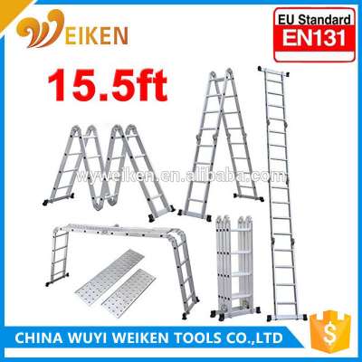 8 meter aluminium folding platform ladder