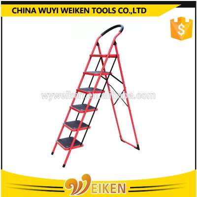 zhejiang safety 6 step ladder with handrail