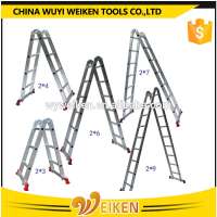 2x6 hinge joint construction foldable ladder metal