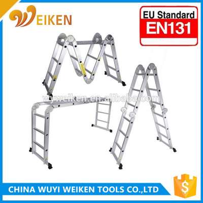 en131 aluminium folding ladder/ladder parts/aluminum multi purpose ladder