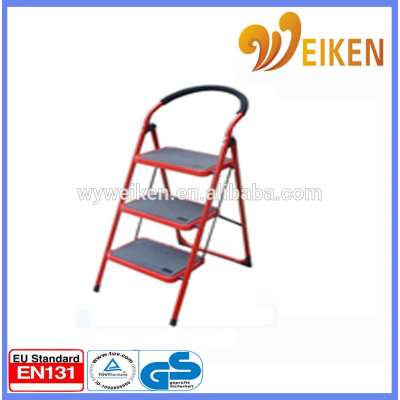 Wuyi household 3 step ladder steel step ladder