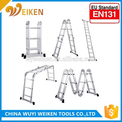 escalera de aluminio/ aluminum multipurpose aluminium ladder