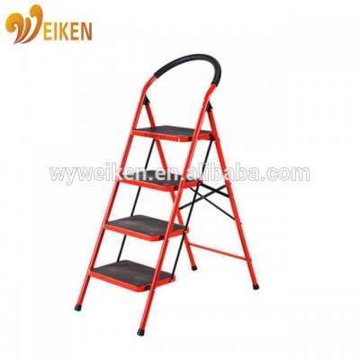 Domestic Wide Step Folding Steel Ladder