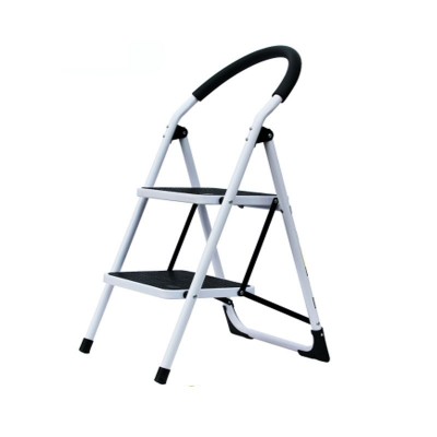 Portable 2 step steel ladder 2 step stool